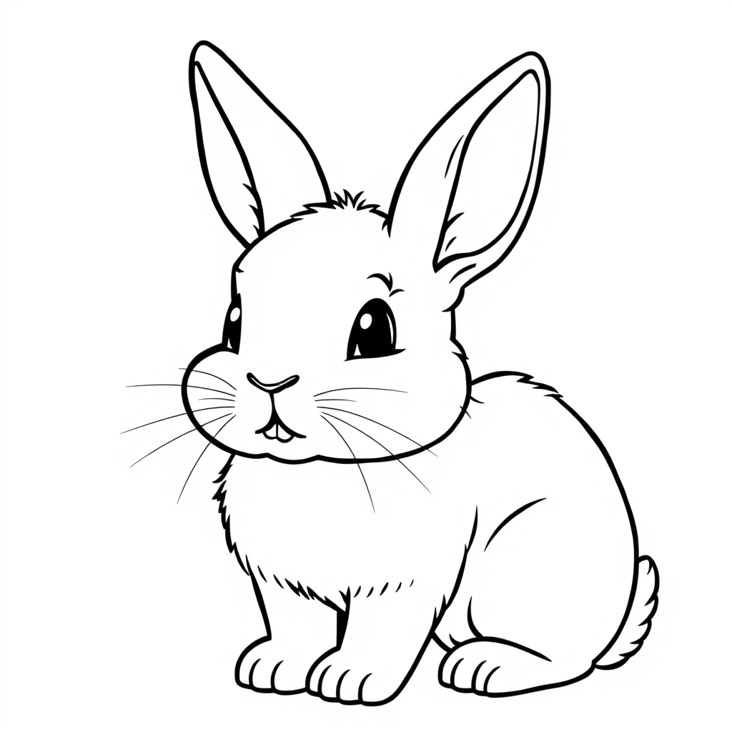 Classic style sample coloring page